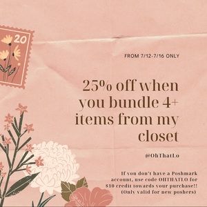 🌟7/12-7/16 ONLY🌟